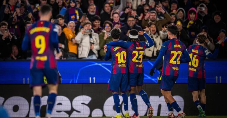 برشلونة أمام تحدٍ ناري في دور الـ16.. باريس سان جيرمان أو نيوكاسل في الانتظار!