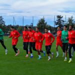 فيديو.. تدريبات شاقة للمنتخب الوطني تحضيرًا لملاقاة نيجيريا