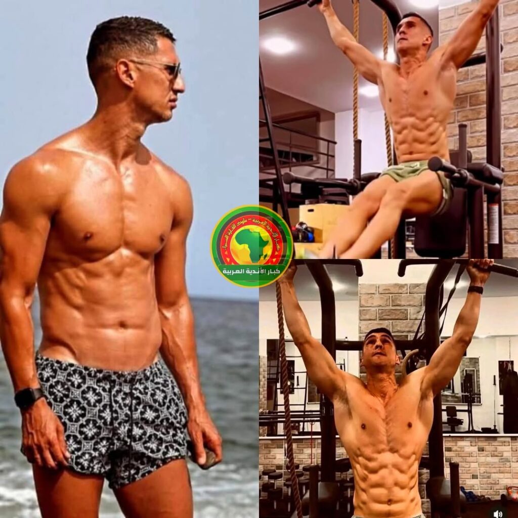 تخيل عزيزي المشاهد، هذا هو جسم لاعب شبيبة الأبيار، سيد علي يحيى...