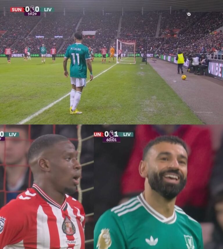 الركلة الركنية الساحرة من محمد صلاح تؤدي إلى هدف حاسم يمنح ليفربول انتصارًا مذهلاً.