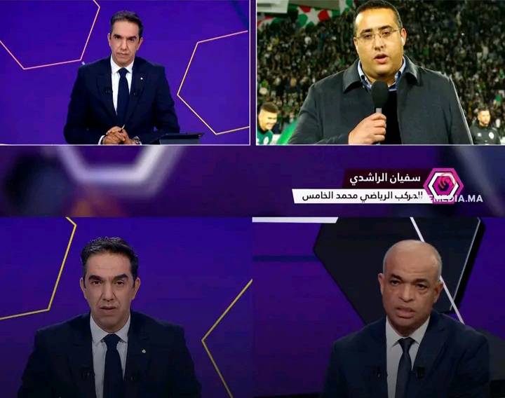 قسم الرياضيين: استوديو بحلة جديدة بلون بنفسجي مخصص للمباريات...