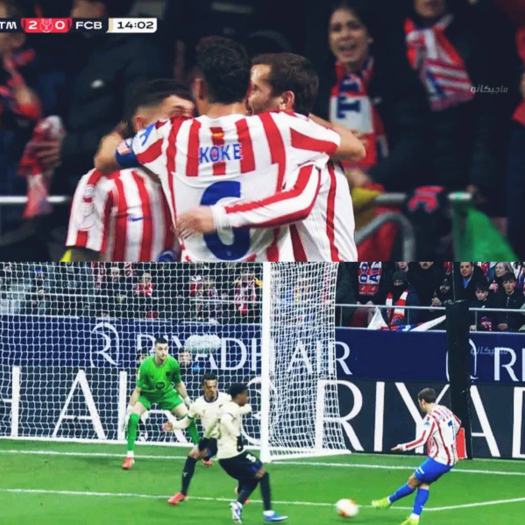 لدي شعور بأن برشلونة ستعود في المباراة. العقل والحدس.