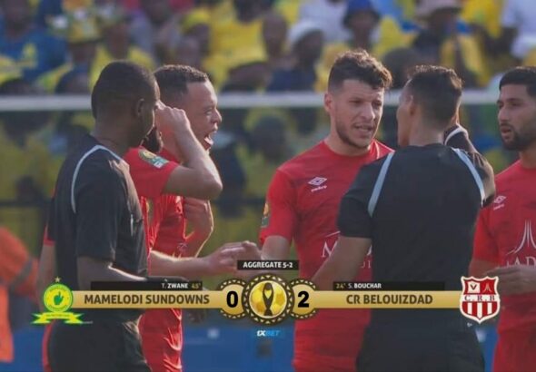 شباب بلوزداد الفريق الجزائري الوحيد الذي حقق انتصارًا على نادي صنداوندز.