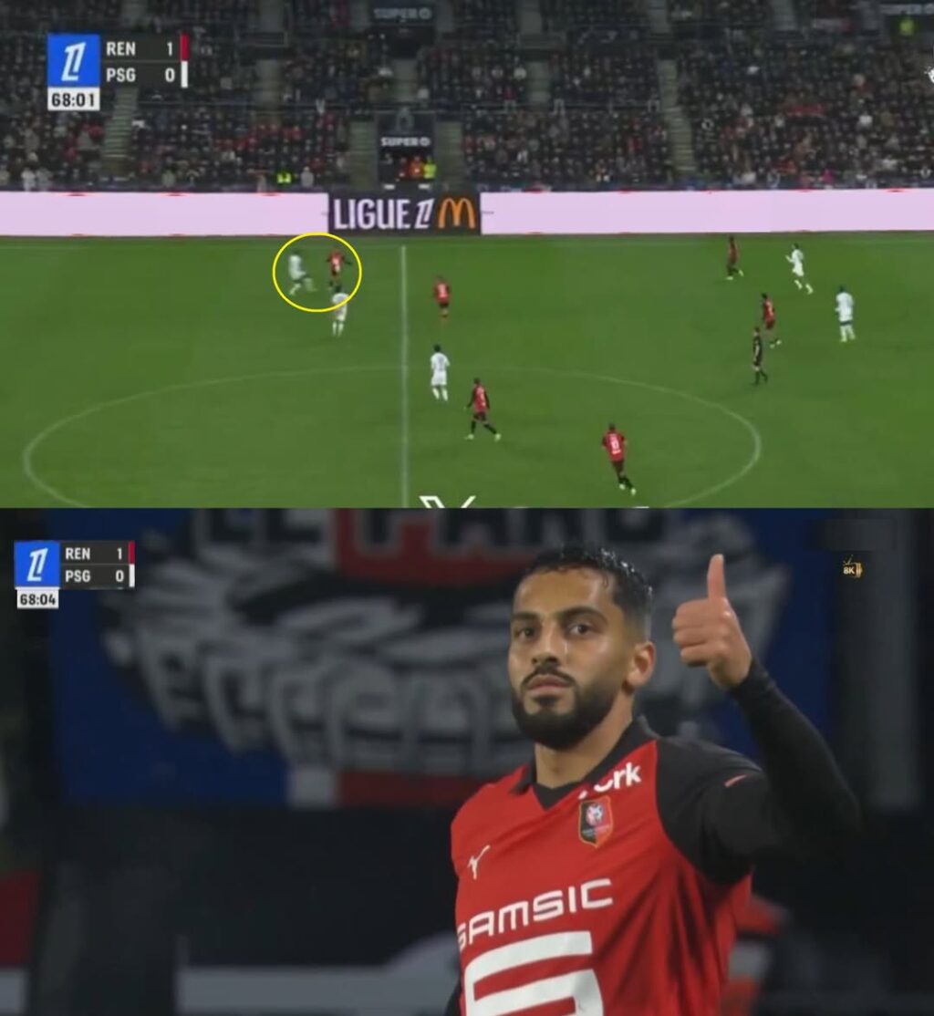 الداهية نونو مينديز يواجه الأردني موسى التعمري، وشاهدوا ما حدث من تحركات مثيرة خالية من الرحمة!