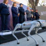 "En cas de grabuge", la police mexicaine s'équipe de chiens-robots